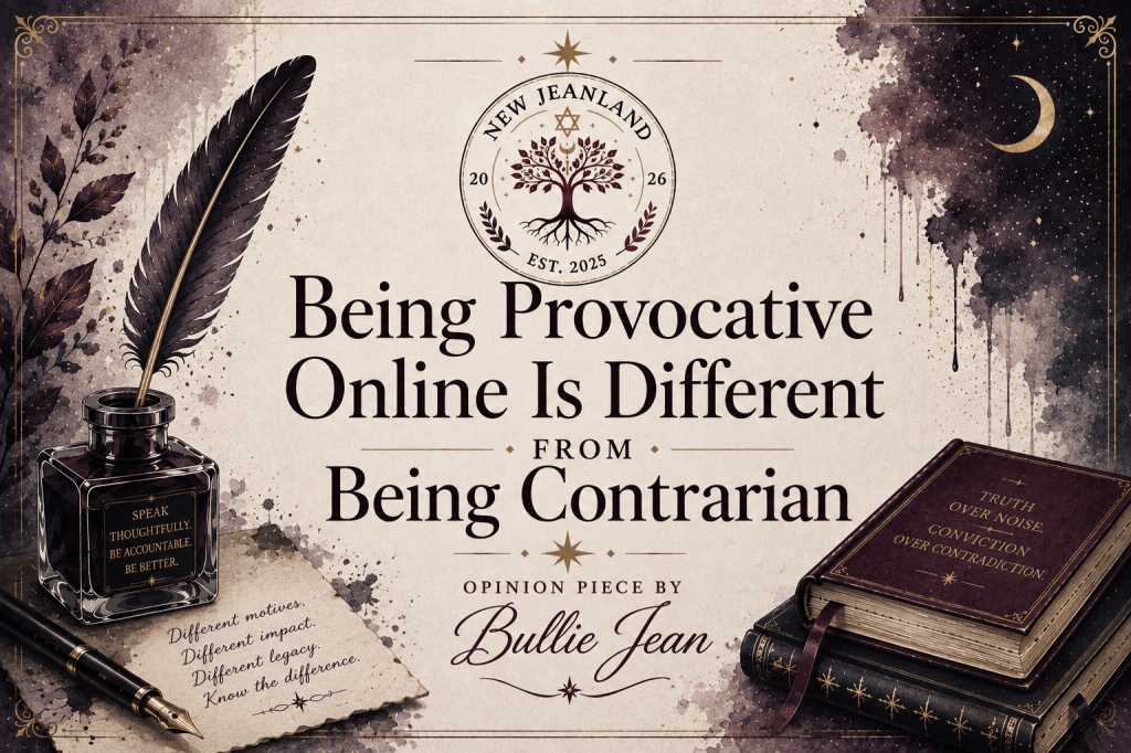 Being Provocative Online Is Different From Being&nbsp;Contrarian