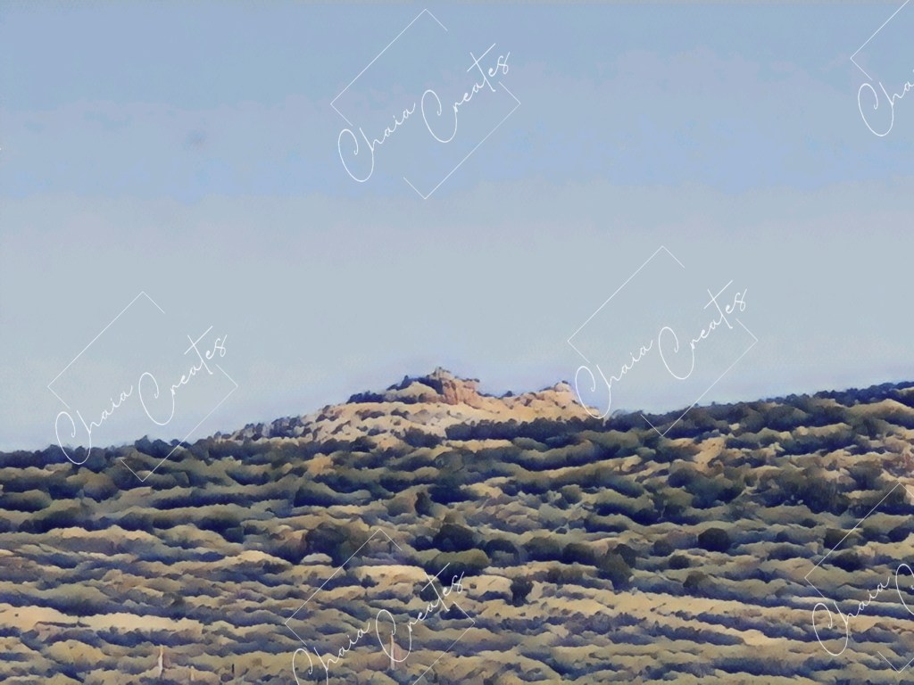 Desert Mountain Butte