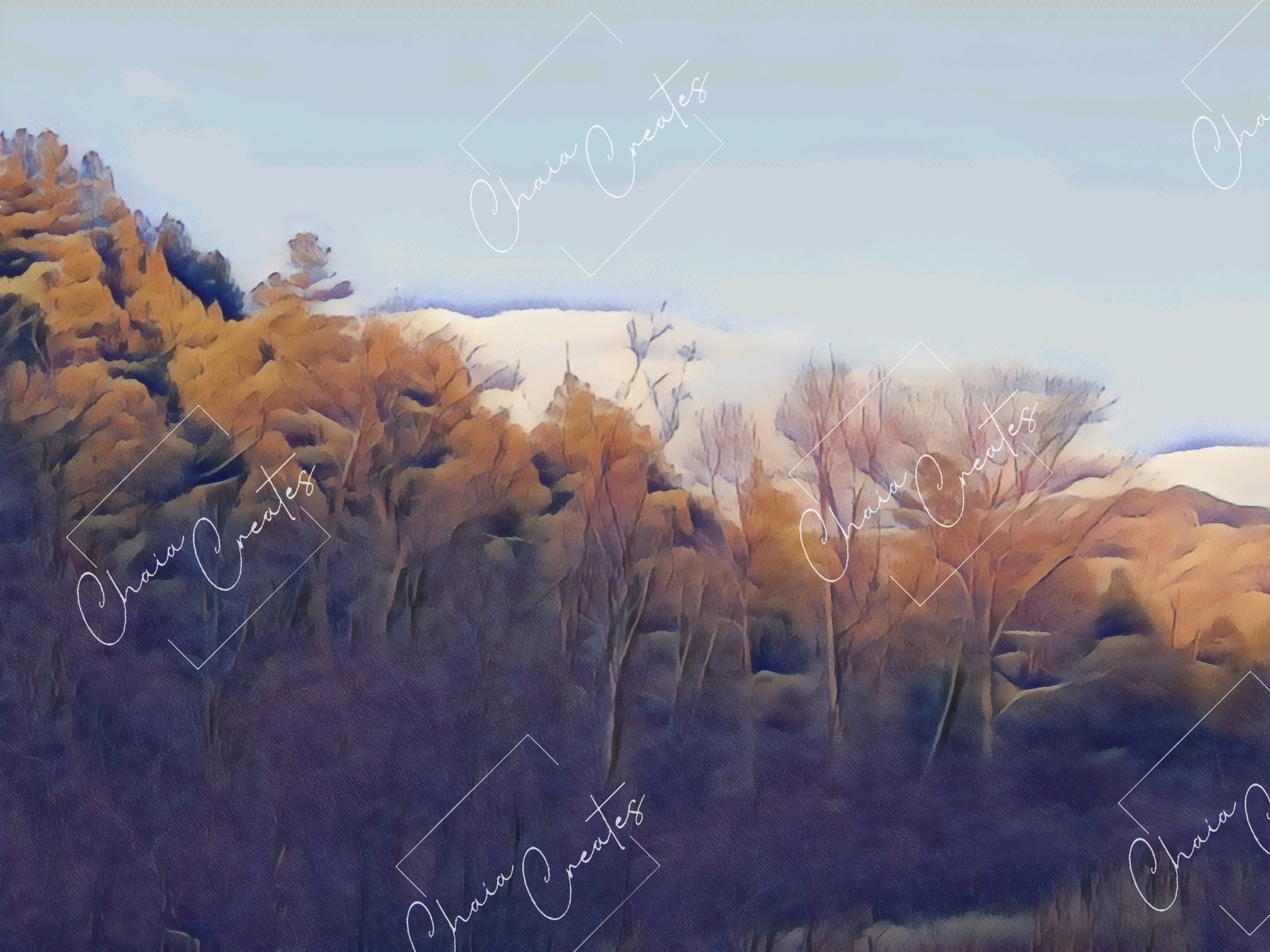 Mountain Autumn Forest