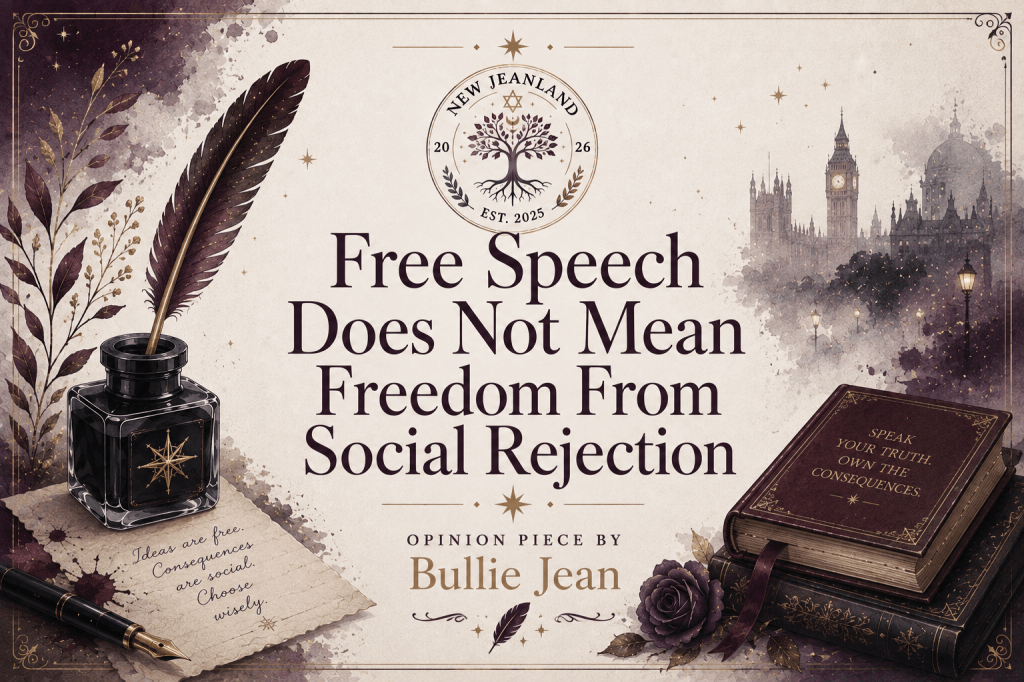 Free Speech Does Not Mean Freedom From Social&nbsp;Rejection