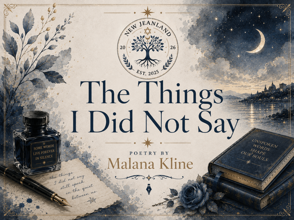 The Things I Did Not&nbsp;Say