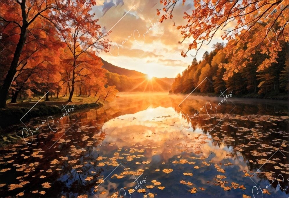 Golden Reflections of Autumn’s&nbsp;Embrace