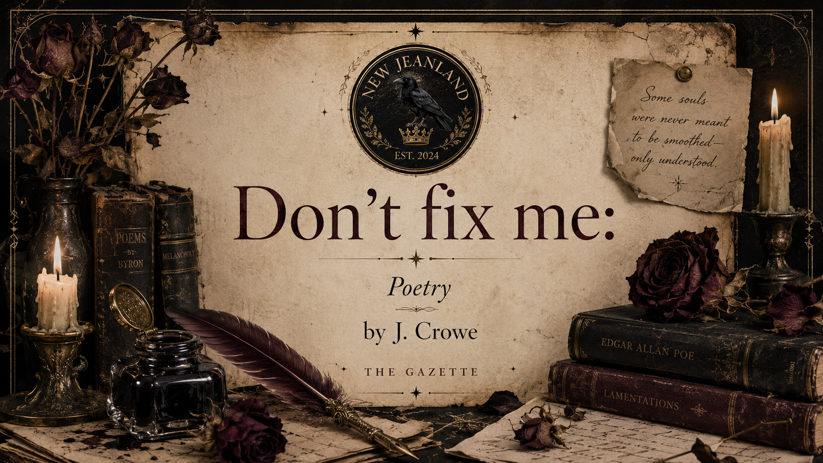 Don’t fix me:
