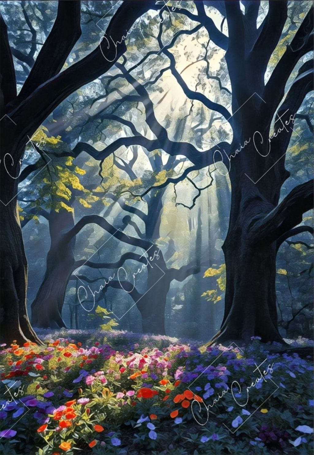 Enchanted Morning in the Woodland&nbsp;Grove
