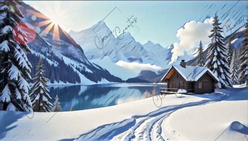 Serenity in the Snowy&nbsp;Peaks
