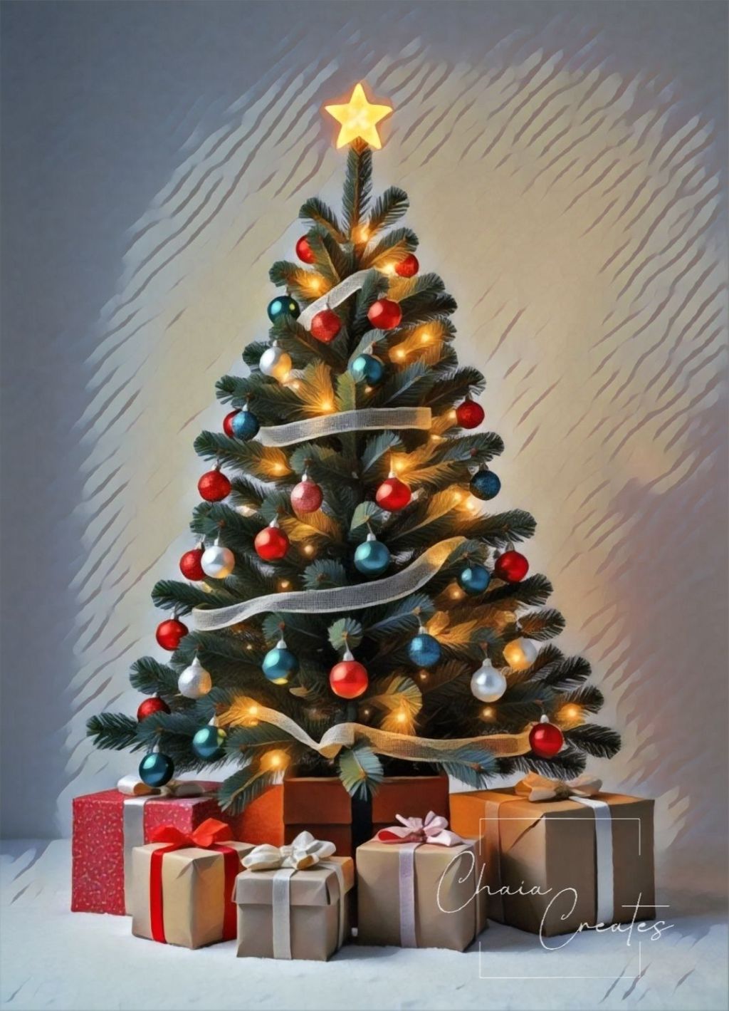 Vintage Christmas Tree