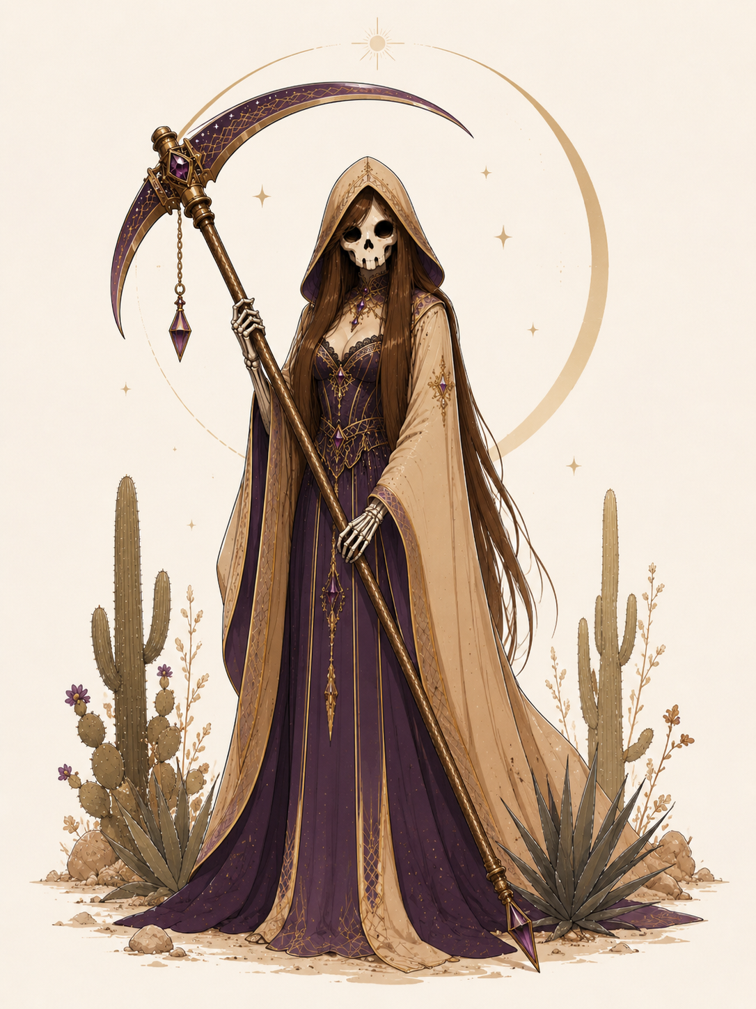 Ruin Beneath the Desert Sun