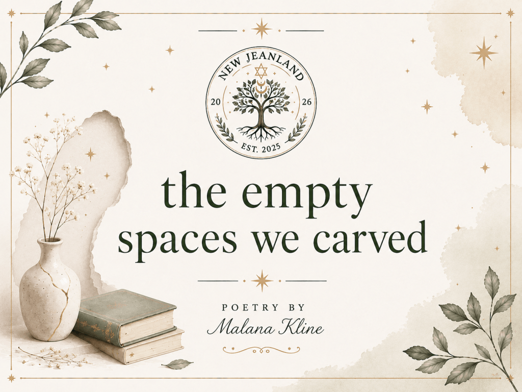 the empty spaces we carved