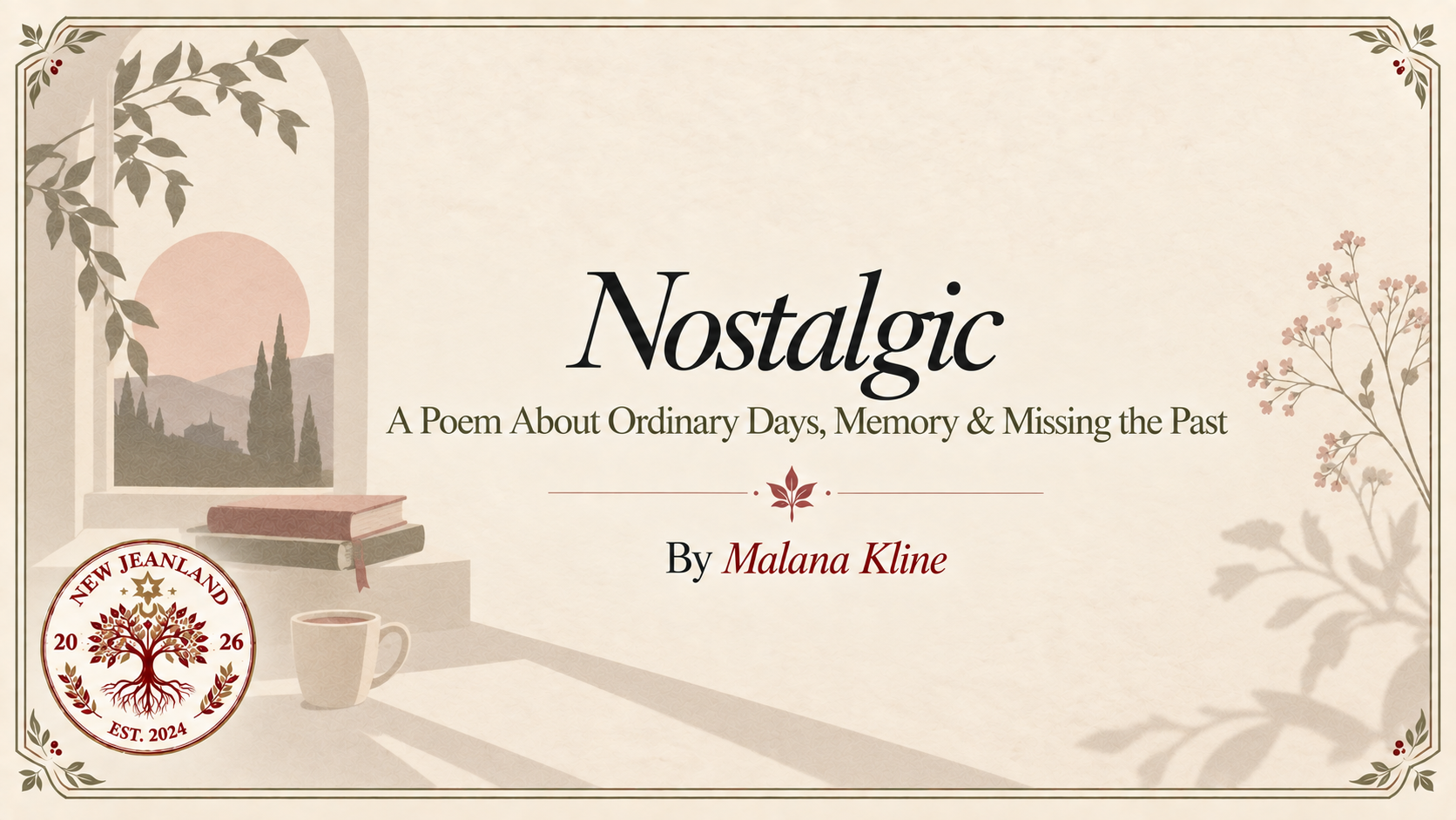 Nostalgic | A Poem About Ordinary Days, Memory & Missing the Past