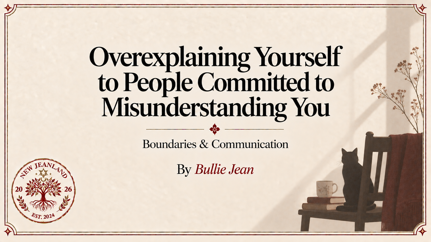 Overexplaining Yourself to People Committed to Misunderstanding You | Boundaries & Communication