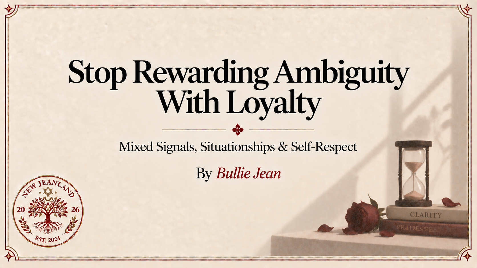 Stop Rewarding Ambiguity With Loyalty | Mixed Signals, Situationships & Self-Respect