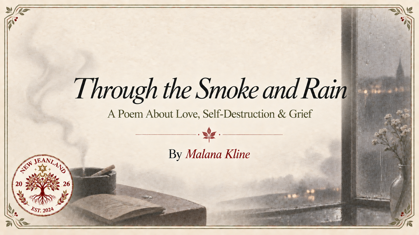 Through the Smoke and Rain | A Poem About Love, Self-Destruction & Grief
