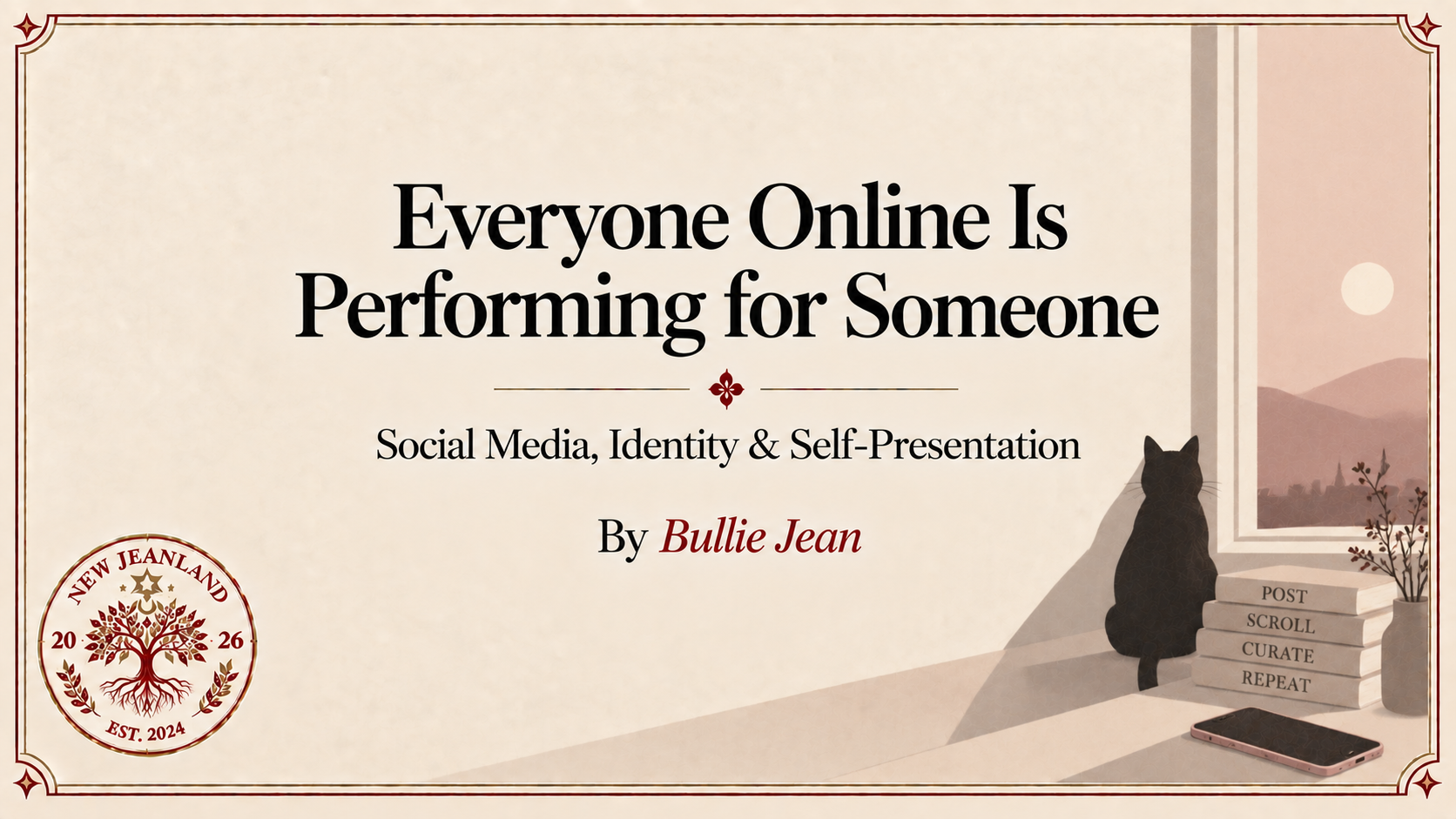 Everyone Online Is Performing for Someone | Social Media, Identity & Self-Presentation