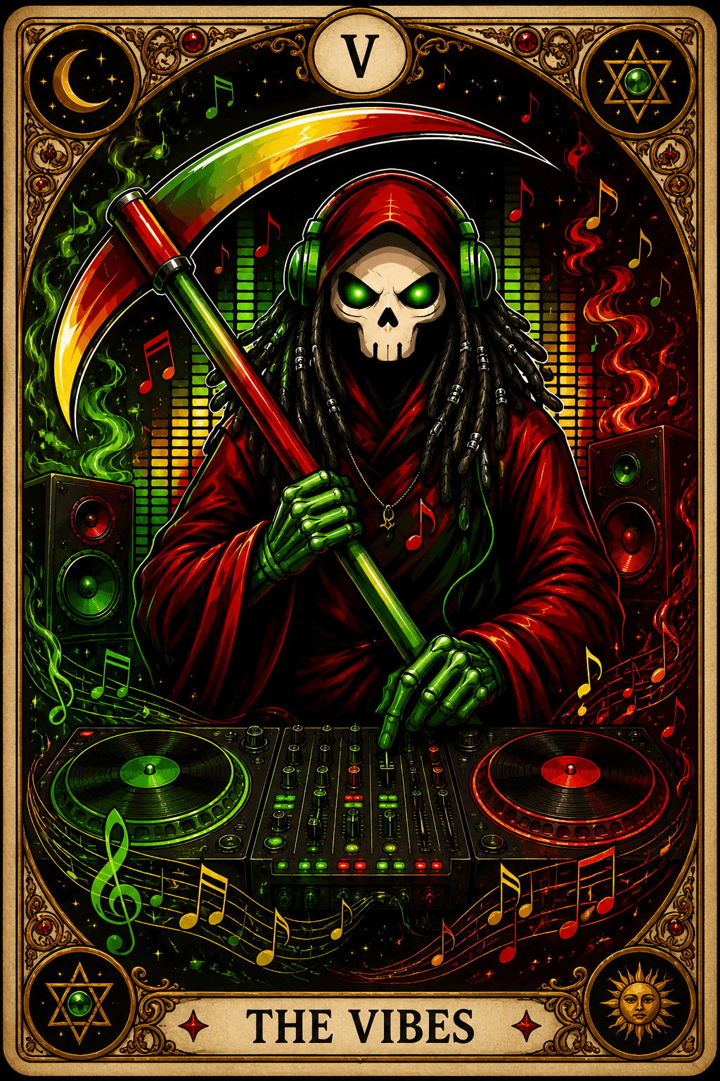 Kano Tarot Card: The&nbsp;Vibes