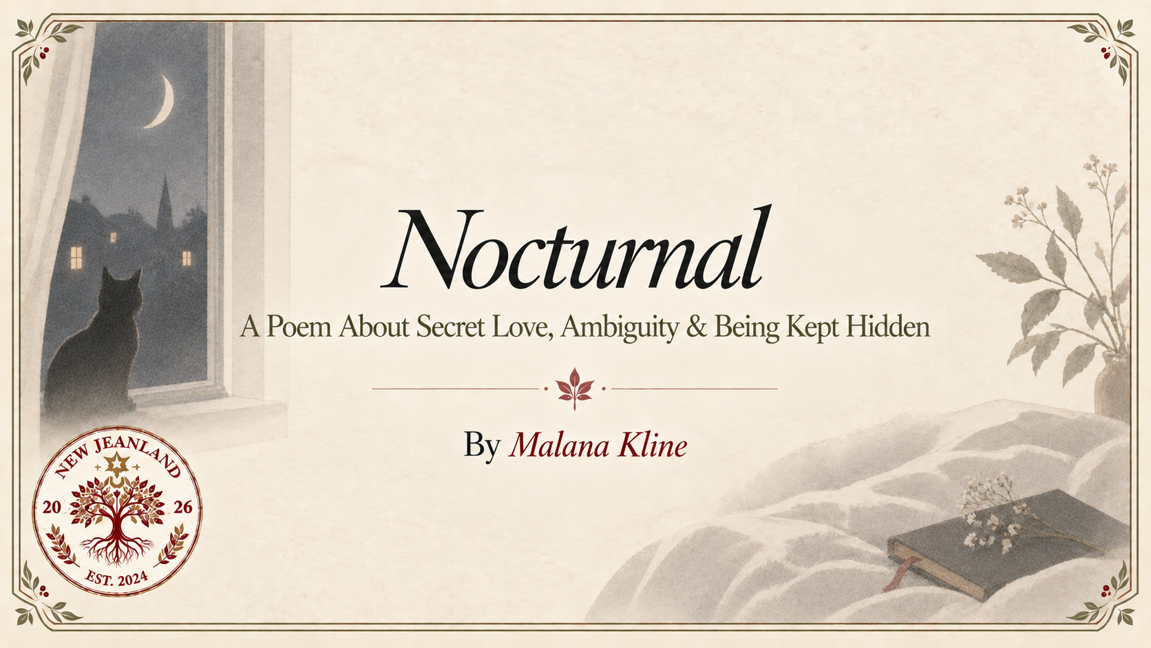 Nocturnal | A Poem About Secret Love, Ambiguity & Being Kept Hidden
