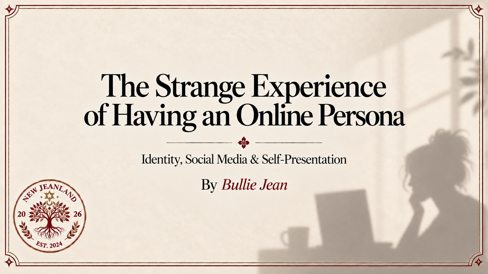 The Strange Experience of Having an Online Persona | Identity, Social Media & Self-Presentation