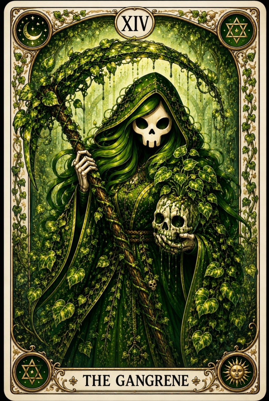 Goldy Tarot Card: The&nbsp;Gangrene