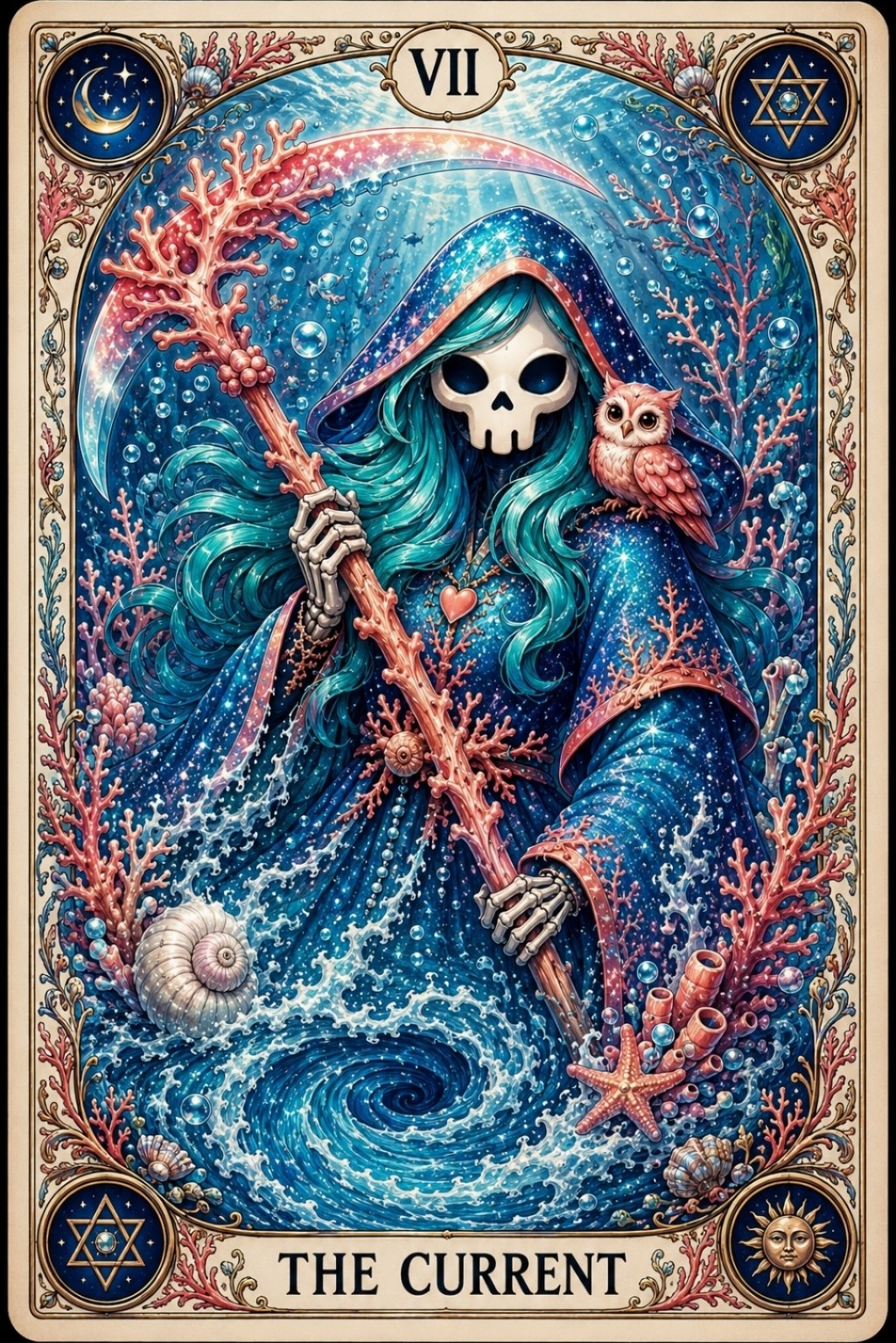 Binky Tarot Card: The&nbsp;Current