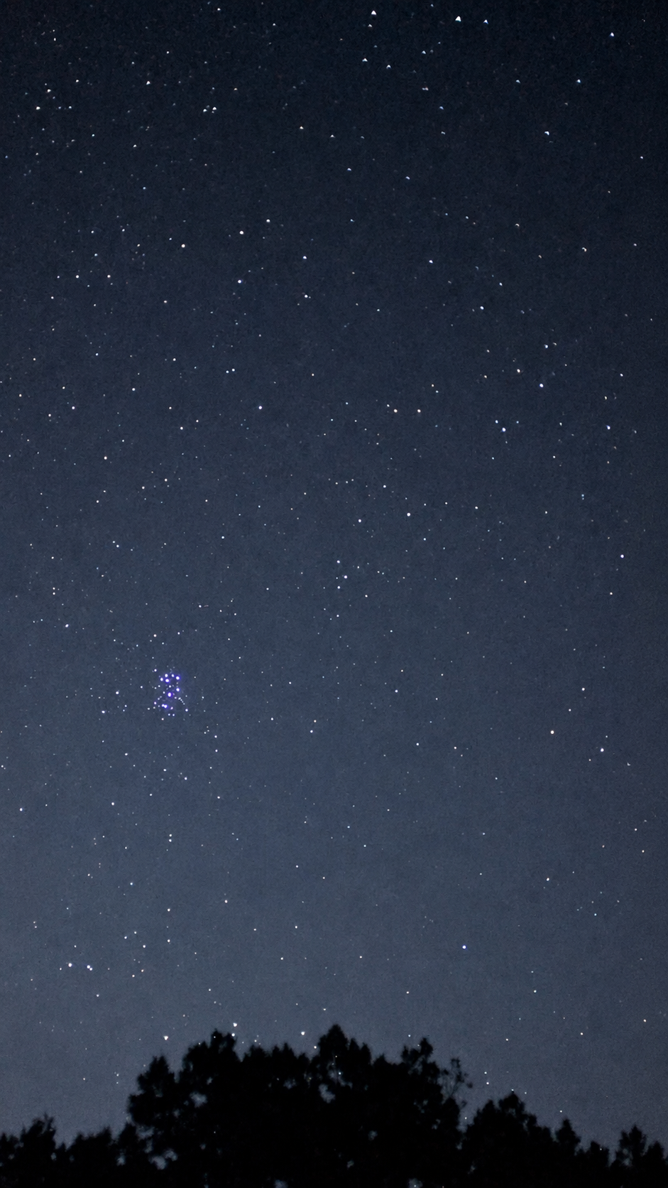 The Quiet Between Stars | Pleiades Night Sky Photography