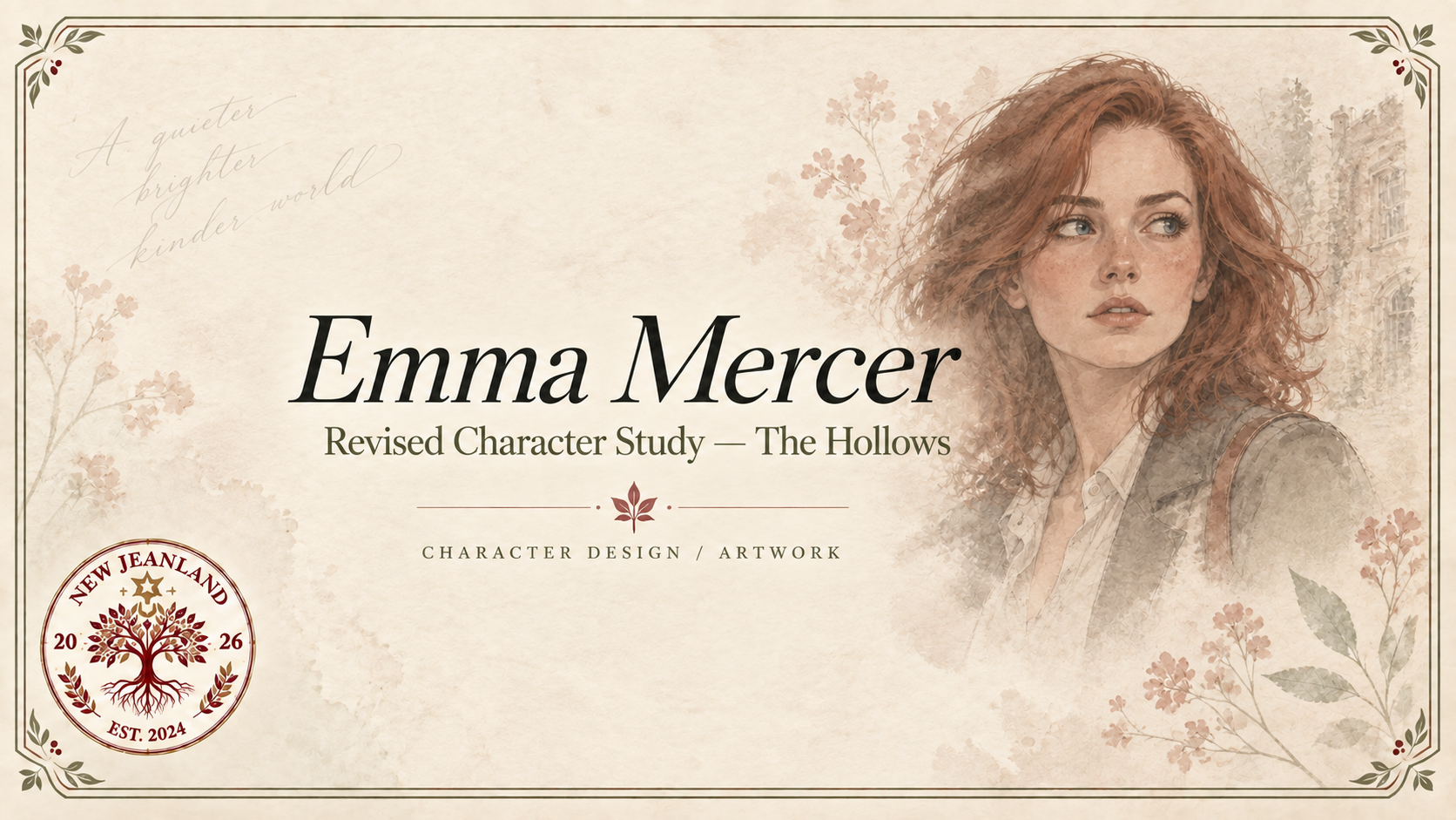Emma Mercer | Revised Character Study — The Hollows