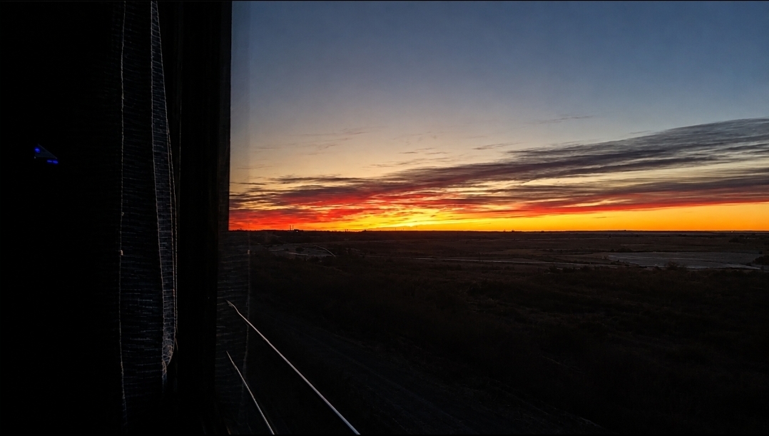 The Last Light Between Places | Western Sunset Photography