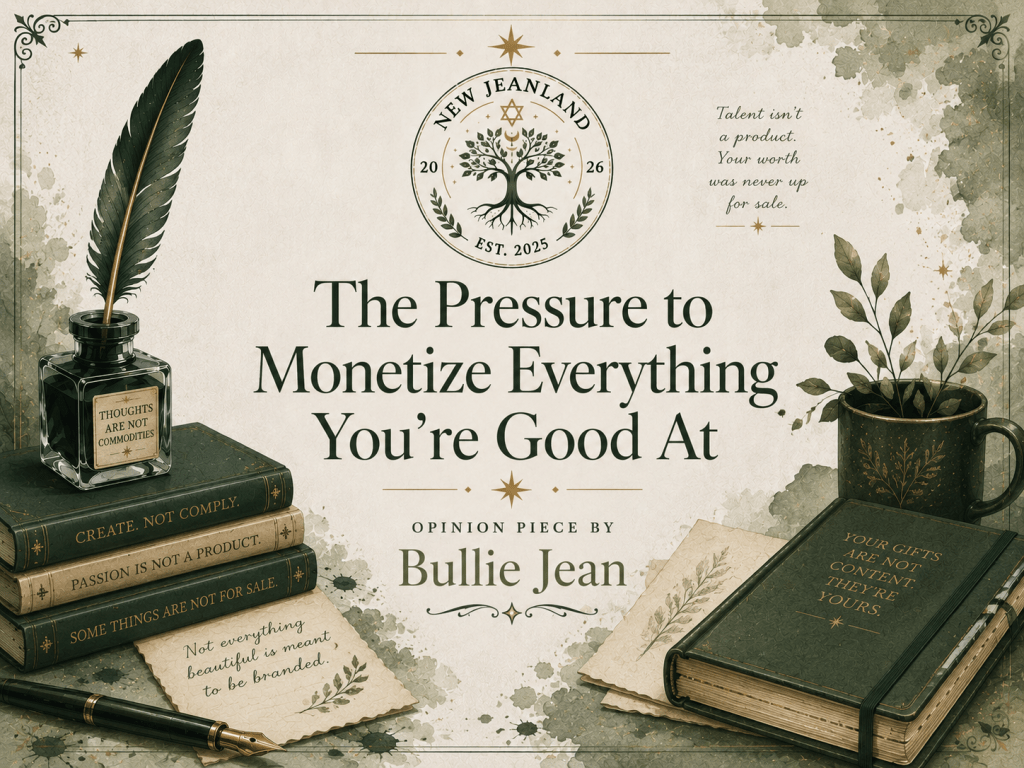 The Pressure to Monetize Everything You’re Good&nbsp;At